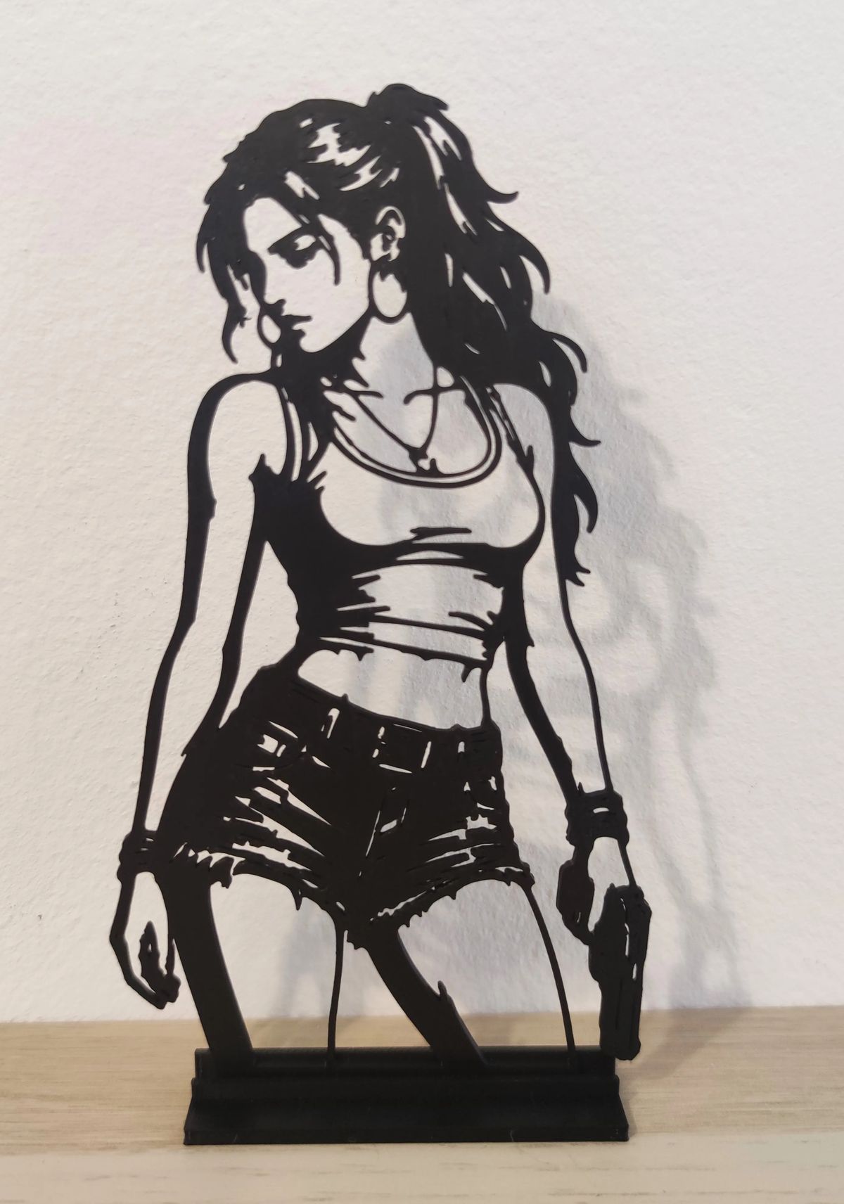 Silueta Decorativa LUCIA GTA VI - Setup Gaming Aesthetic