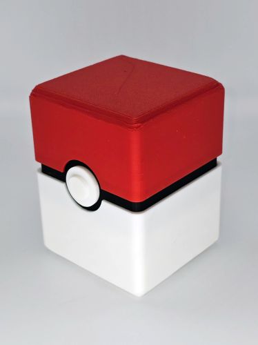 Caja Pokebola 3D para Cartas Pokémon