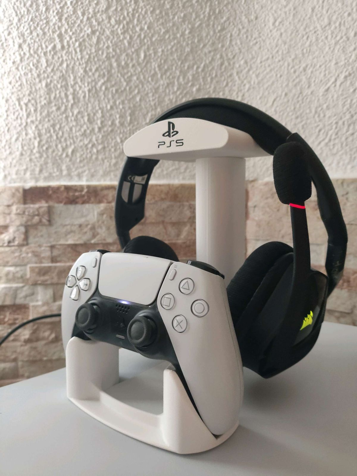 Soporte PS5 Mando y Auriculares
