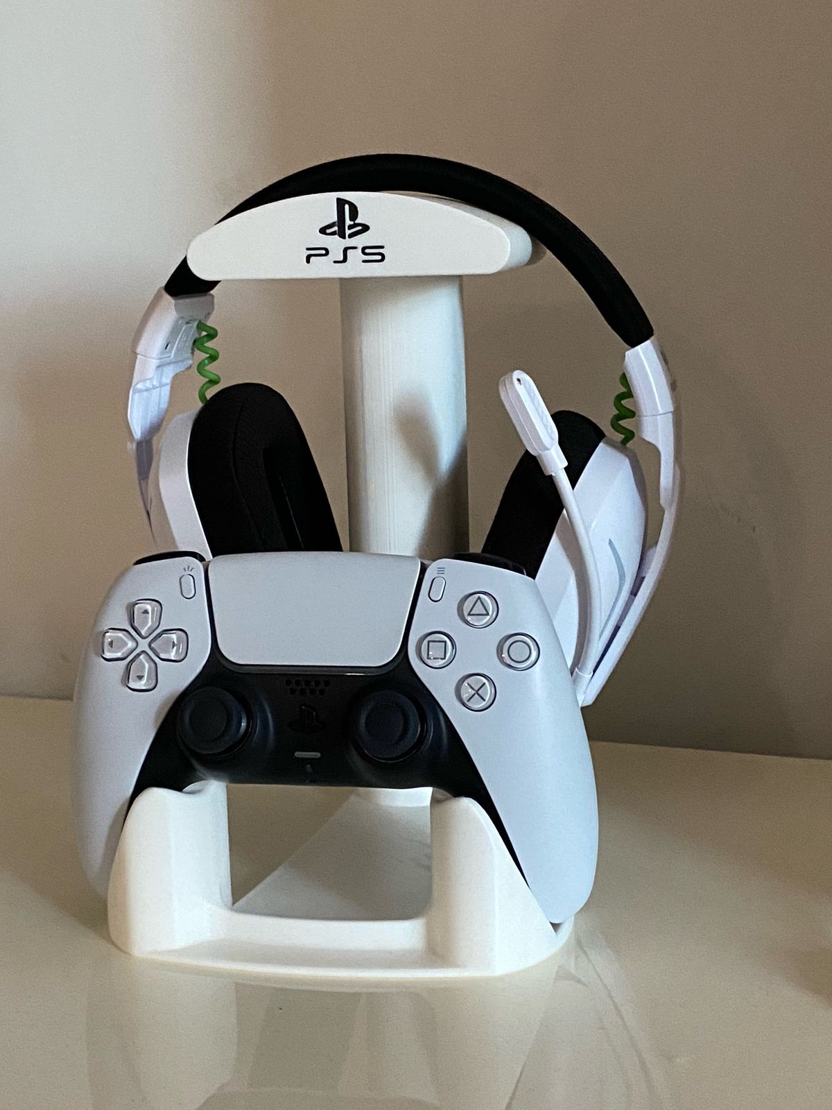 Soporte PS5 Mando y Auriculares
