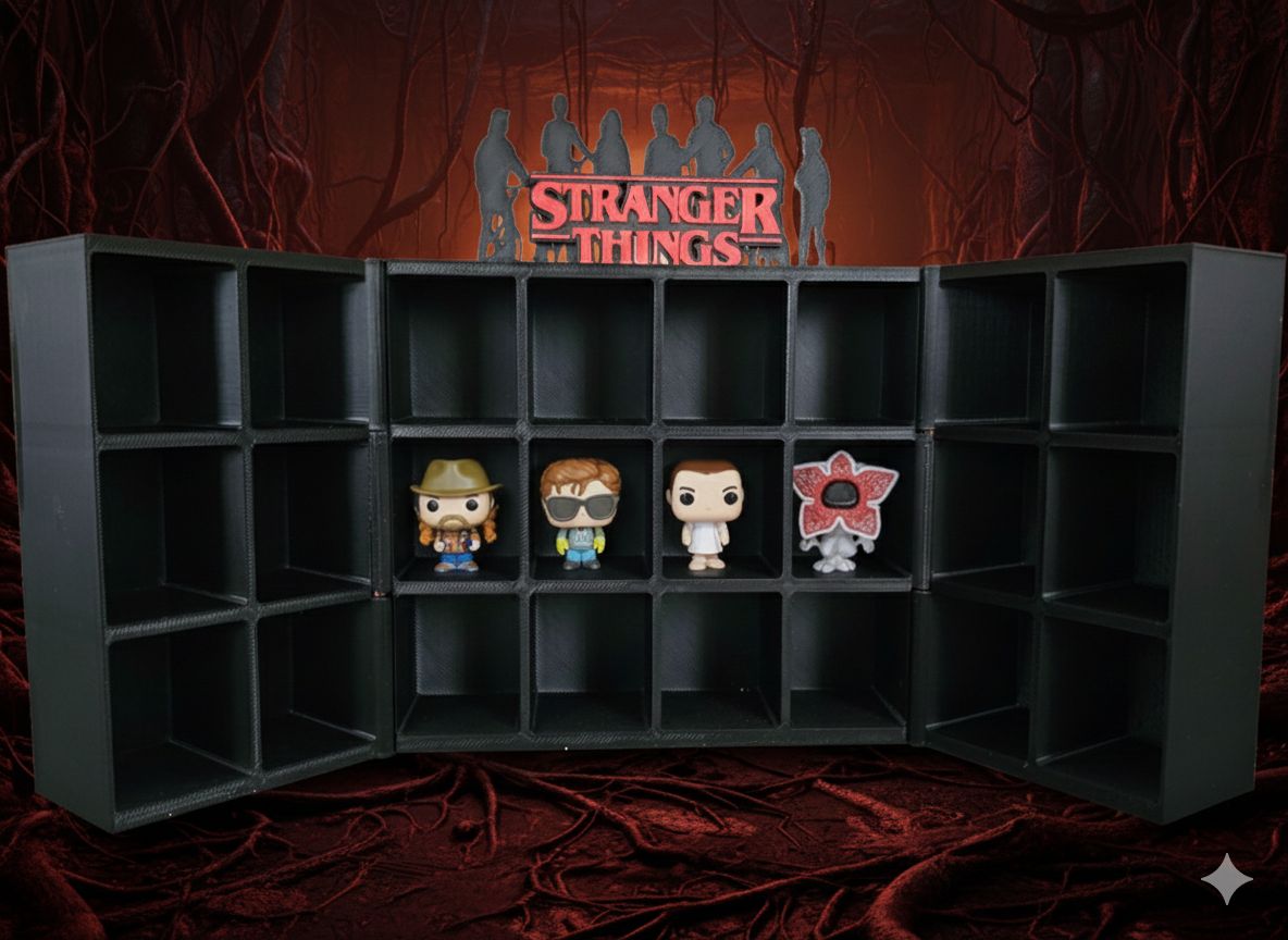 Expositor Figuras Funko Stranger Things